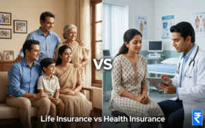 difference between life insurance and health insurance